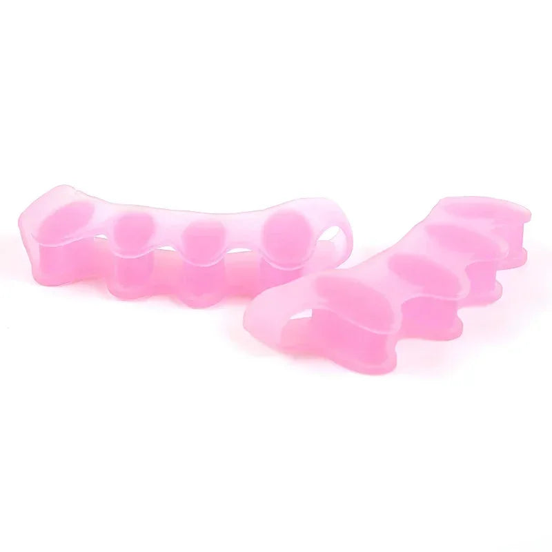 Toes Protective Separator Suitable Bunion Corrector Silicone Soft Gel Straightener Spacers Stretchers Foot Toes Care Tool Quake NO.4