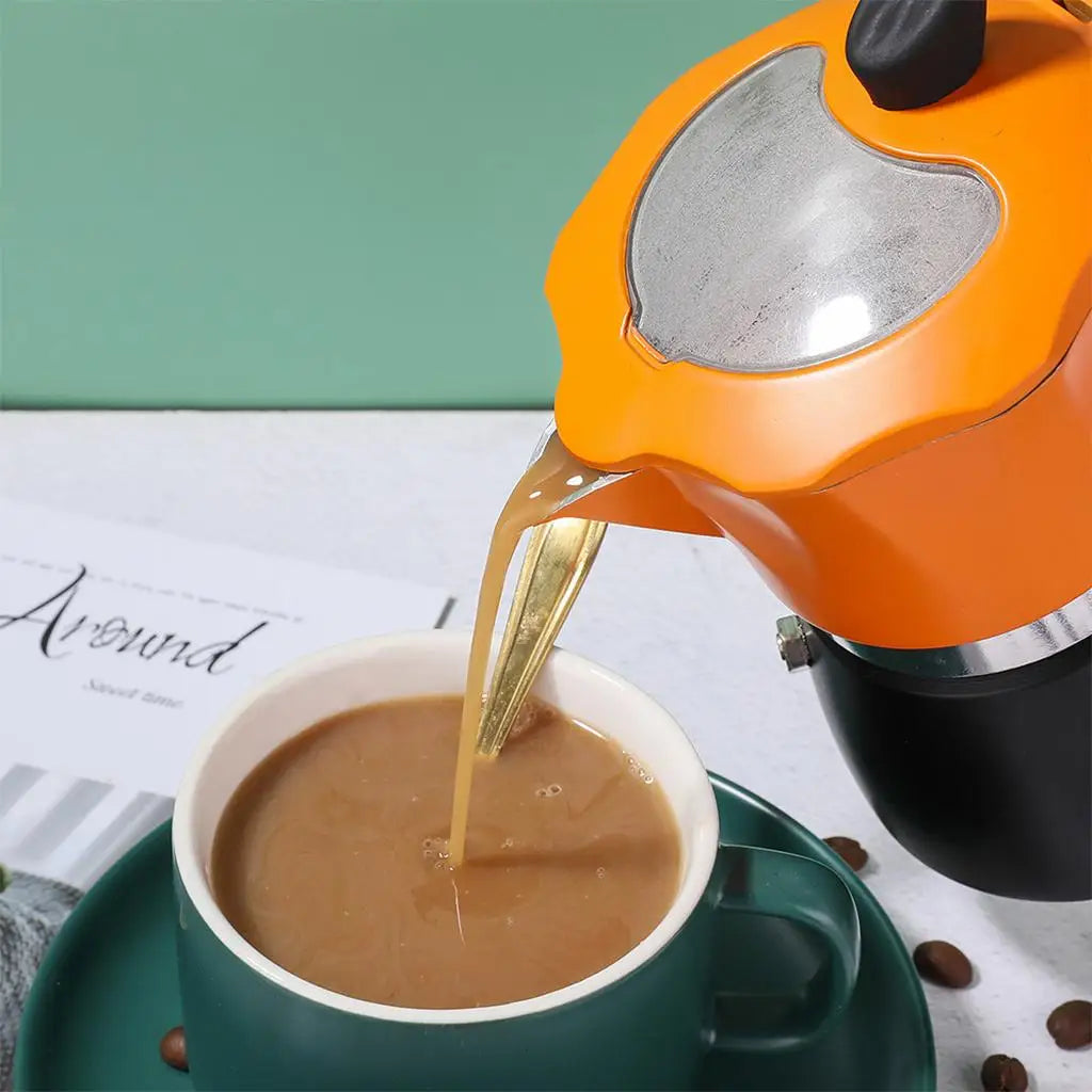 Italian Aluminum Coffee Maker Espresso Maker Cafe Tool Gifts Quake