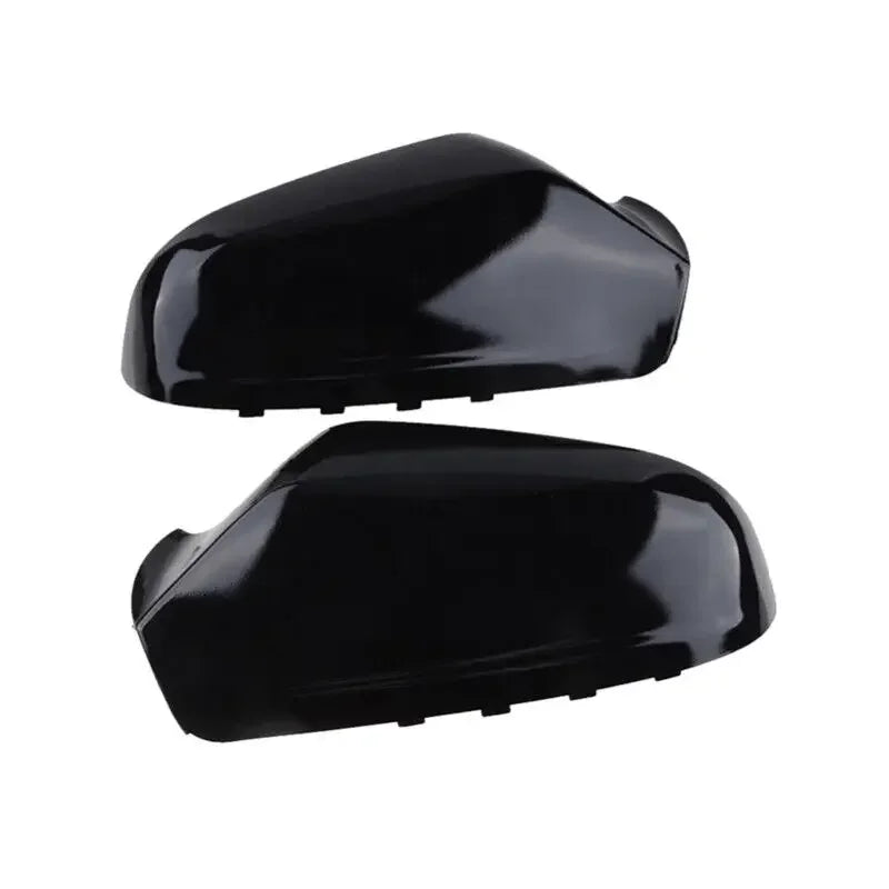 For Opel Vauxhall Astra H 2004-2009 Car Rearview Replacement Side Mirror Cover Wing Cap Exterior Door Case Trim Gloss Black Auto Quake