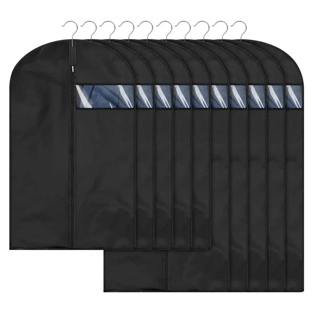 Dustproof Clothing Covers Waterproof Clothes Dust Cover Coat Suit Dress Protector Hanging Garment Bags Closet Organizer Quake