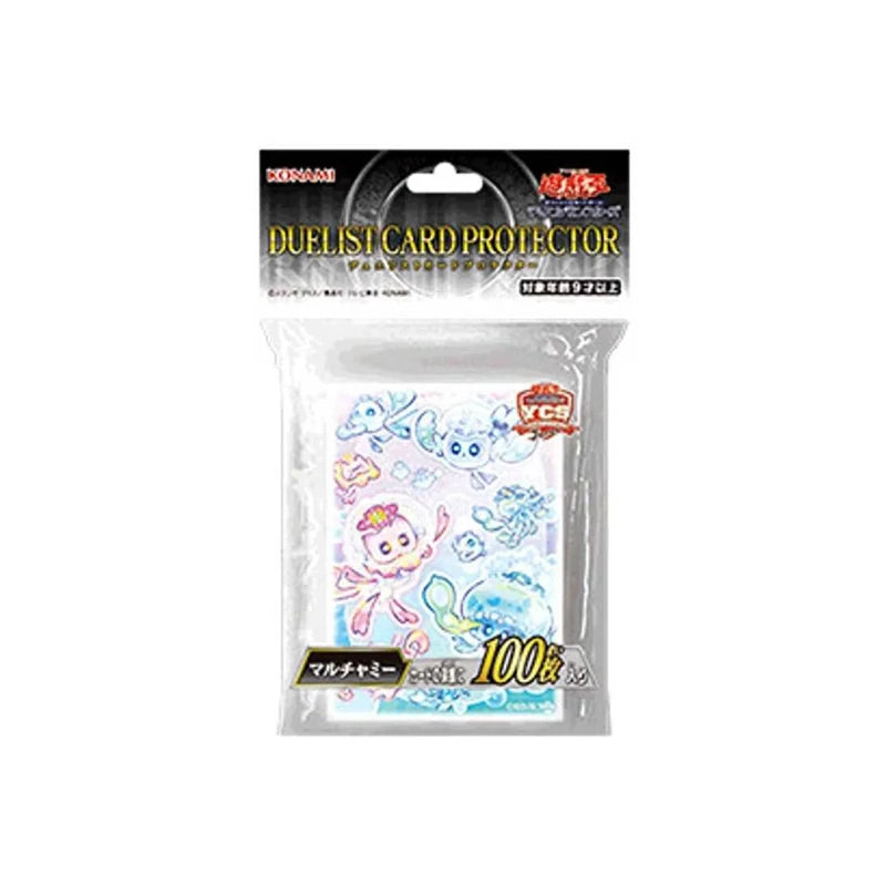 2025 New 100Pcs Official Yu-Gi-Oh Mulcharmy Jellyfish Card Sleeves 63x90mm YCSL Nagoya Todofriend Jellyfish Limited Gift Toys Quake 100pcs