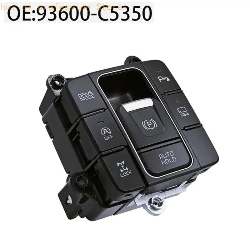 Electronic Brake Console Control Assembly, Ref 93600C5350 for 2014-2020 Interior Repair with Parking Brake Button Layout and ABS Quake