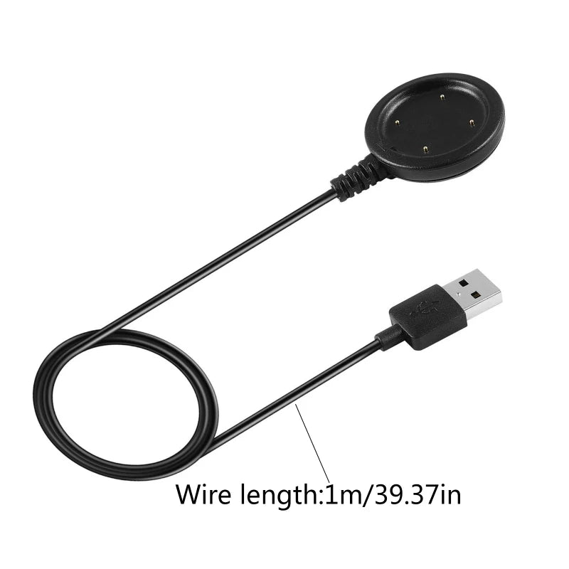 Replacement USB Charger Cable Adapter Fast Charging Cord for polar Ignite/Ignite2/Grit X/Grit X Pro Watch K1KF Quake