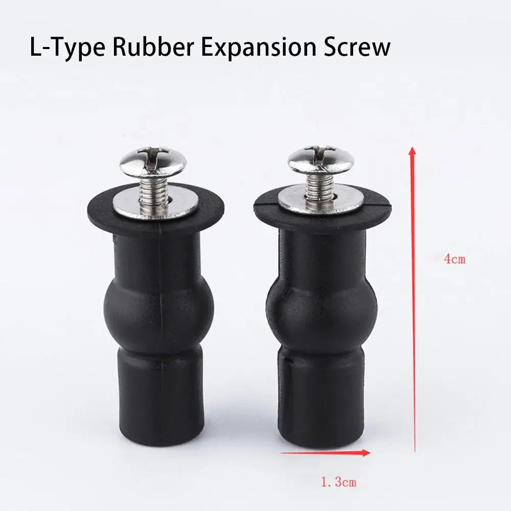 1Pair Seat Cover Plate Replacement Toilet Seat Repair Screws Bathroom Accessories Universal Lid Hinge Repair Bolts Seat Fittings Quake 11