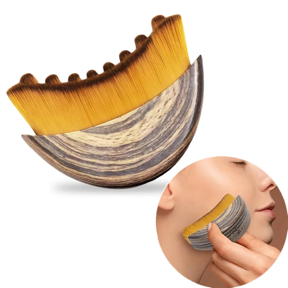 Lymphatic Contour Face Brush, Lymphatic Drainage Brush for Face, Chin & Neck. Features a Newly Upgraded Ergonomic Design Quake