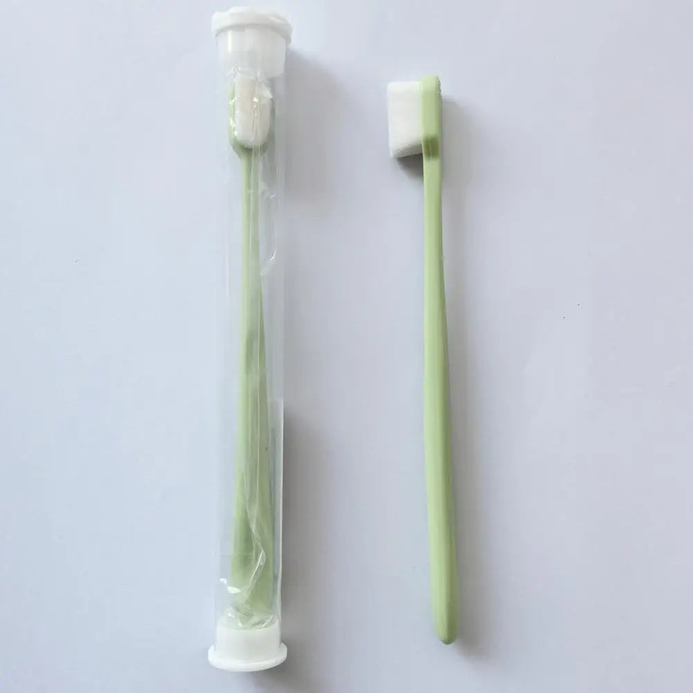 Environmentally Toothbrush Ultra-fine Soft Toothbrush Deep Cleaning soft brush teeth Adult kids Manual Toothbrush For Oral Care Quake
