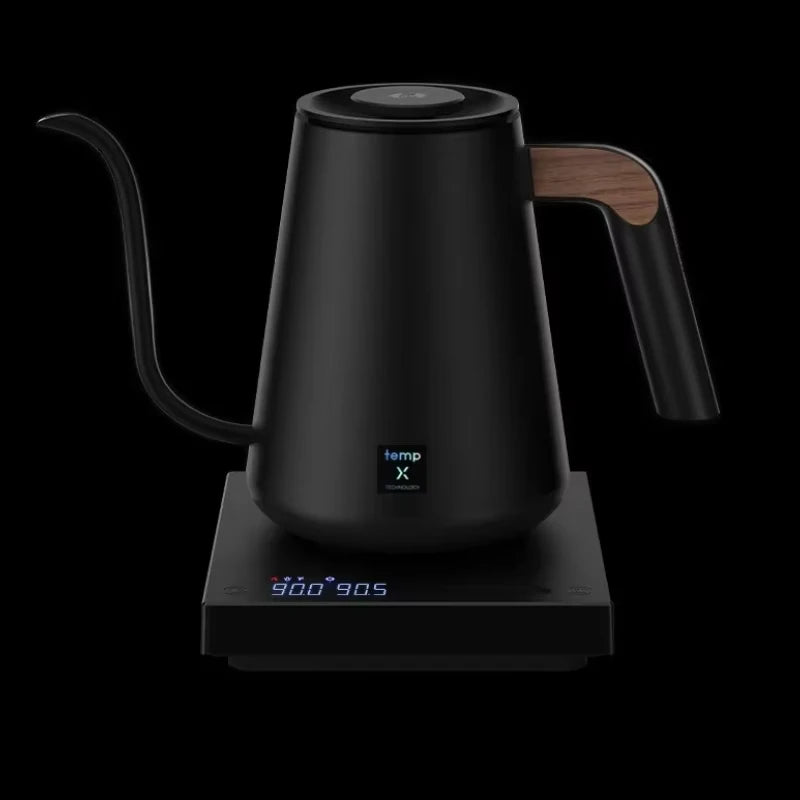 Timemore Fish Pro X 900ml Competition Temperature Control Pot Stainless Steel Electric Hand Flushing Pot Hand Brewed Coffee Pots Quake