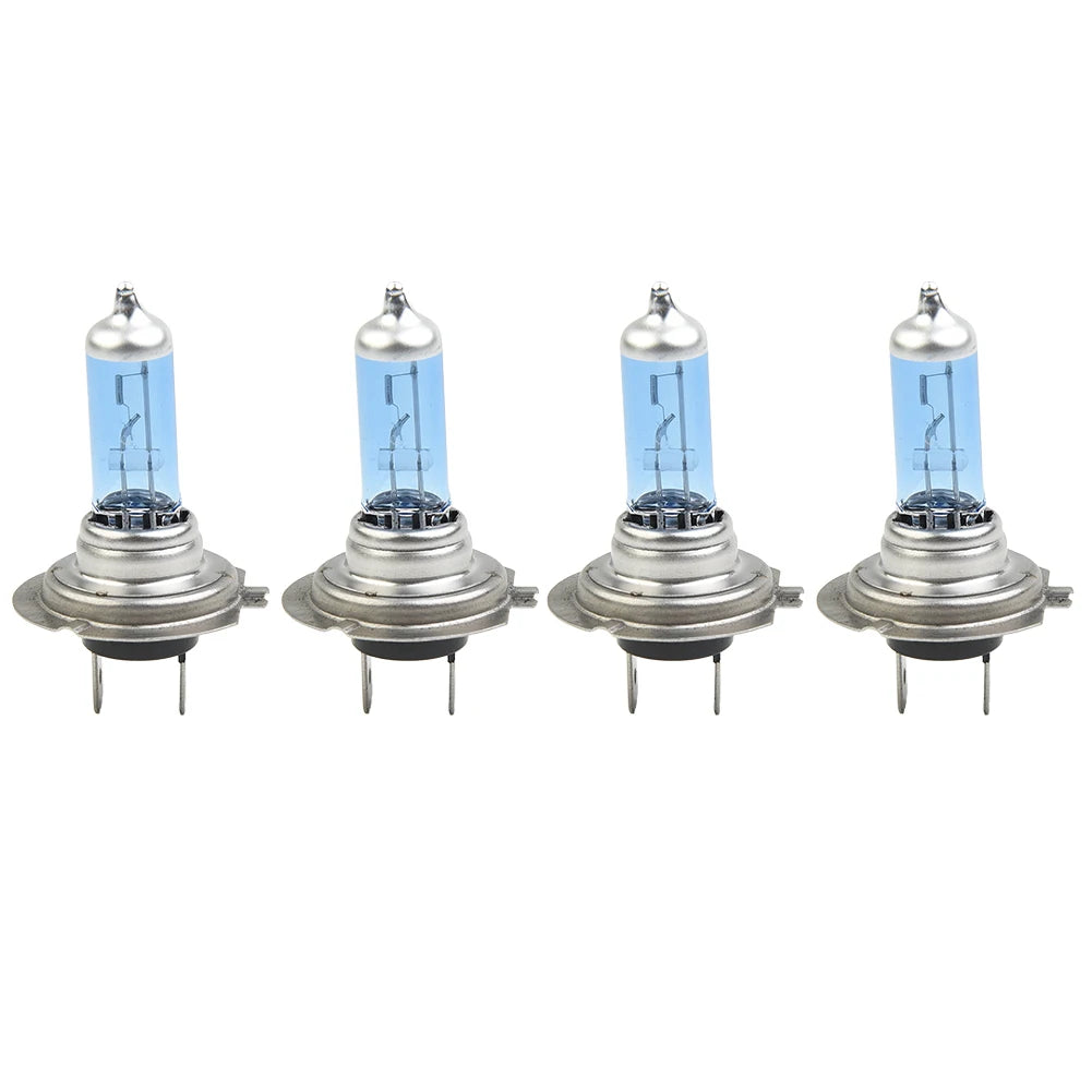 4x H7 Car Lamps 12V 100W 6000K Xenon Hid White Effect Look Headlight Lamp Light Bulbs On Cars Lamps For Front Lights Quake