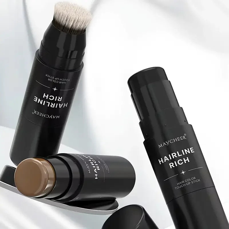 Waterproof Hairline Concealer Stick - Instantly Conceal Roots and Shadows for a Natural-looking Makeup Look Shadow Powder Stick Quake