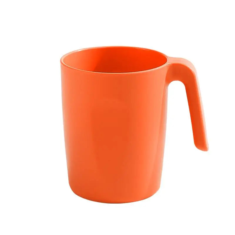1Pcs Simple Household Thickened Mouthwash Cup, Tooth Cup and Plastic Brushing Cup Quake one size A12