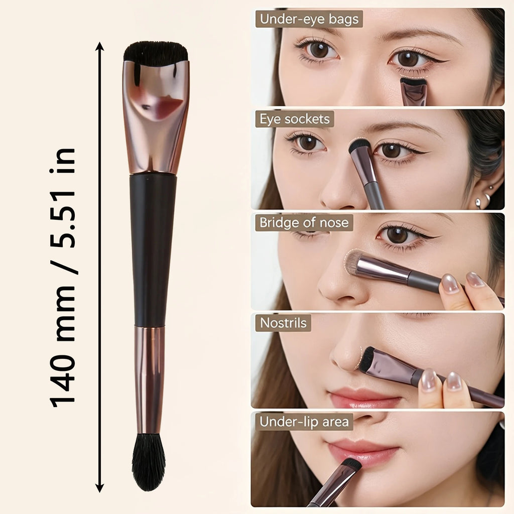 C-Shaped Makeup Brush, Makeup Is Quick And Easy, Contour & Highlight Brush, Suitable for Beginners Quake