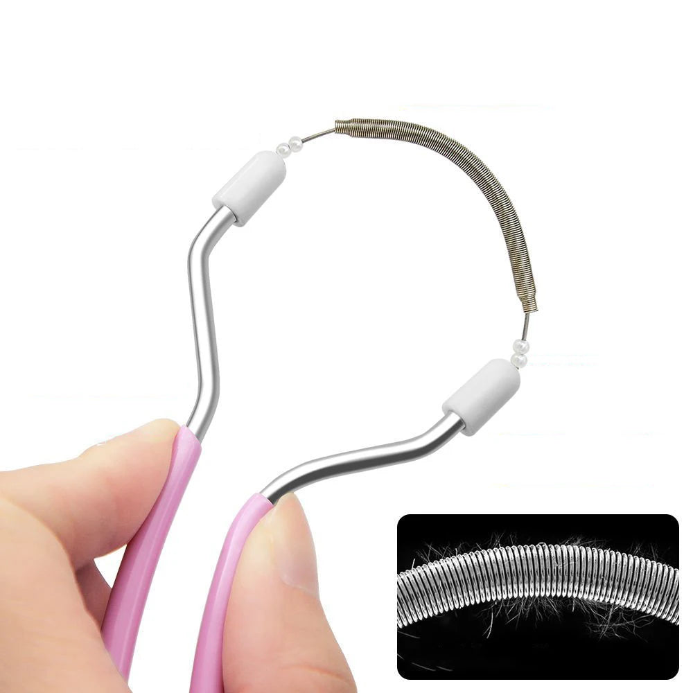 vvocci Hair Remover spring Beauty Tools Facial Hair Remover Spring Facial Hair Removal Tool Leg Hair Lip Hair Facial Quake