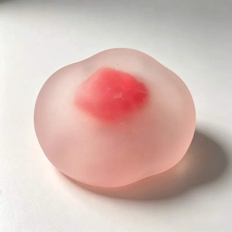 Strawberry Gummies Cute Girl Style High Appearance Reusable Stress Relief Squeezing Toy Slow Rebound Ventilation Toy Quake