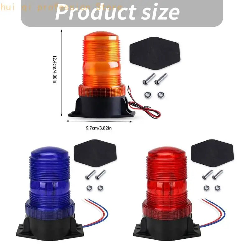 Warning Light with Housing for Low Visibility Vehicle Use H8WE Quake