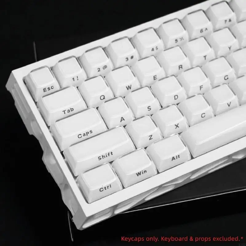 OEM Profile Keycap with Side Print, 113 Keycaps for Mechanical Keyboard Lighting, Daily Typing, and Layout Coverage K1KF Quake