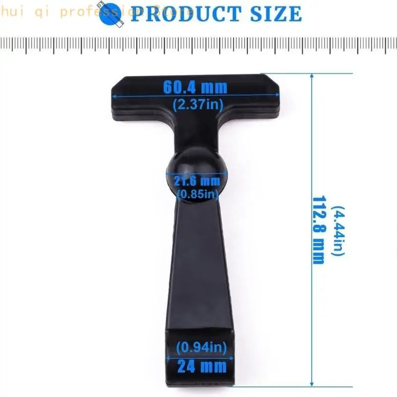 Heavy Duty Refrigerator Locking Clips for Trailer Accessories 4 Pack Permanent ABS Material Ergonomic Grip Weather Design H8WE Quake