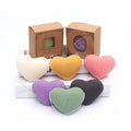 1Pc Puff Natural Cleanse Exfoliator Puff Face Cleaning Sponge Round Shape Konjac Face Washing Facial Tools Wholesale 2025 Quake Heart Random 1Pc