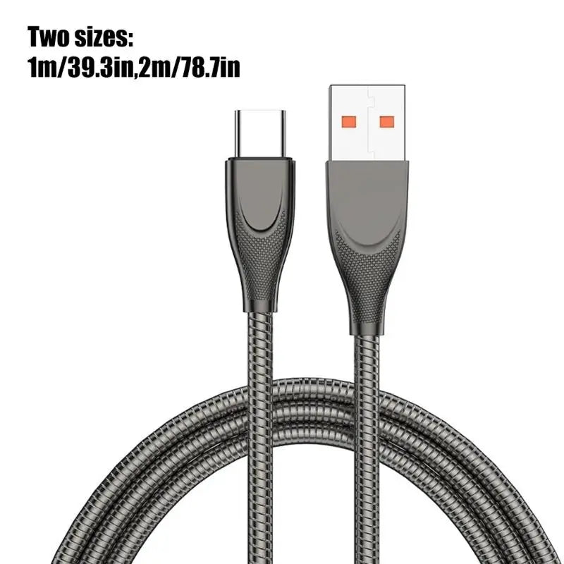 Metal Braided Cable USB To Type C 65W Power Delivery Convenient Charging Type C K1KF Quake