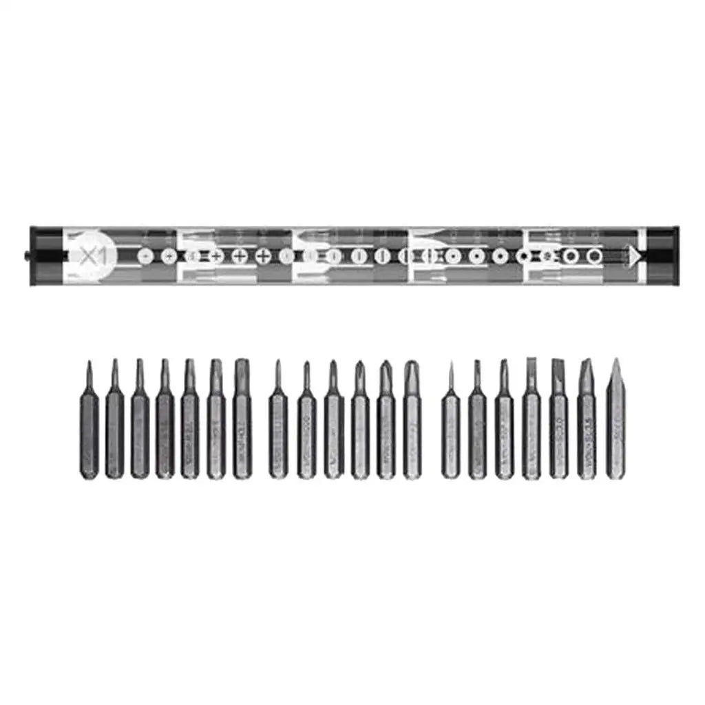 Multifunction Precision Screwdriver Bits S2 Alloy Steel Magnetic Tip Kit for Small Device Repair Quake