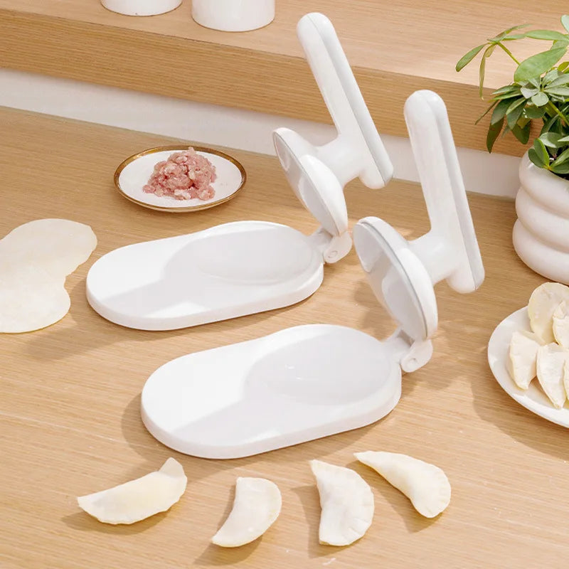 Manual Dumpling Wrapper Press Maker Dough Press Mold Quick Dumpling Skin Press Tool for Home Kitchen DIY Making Quake