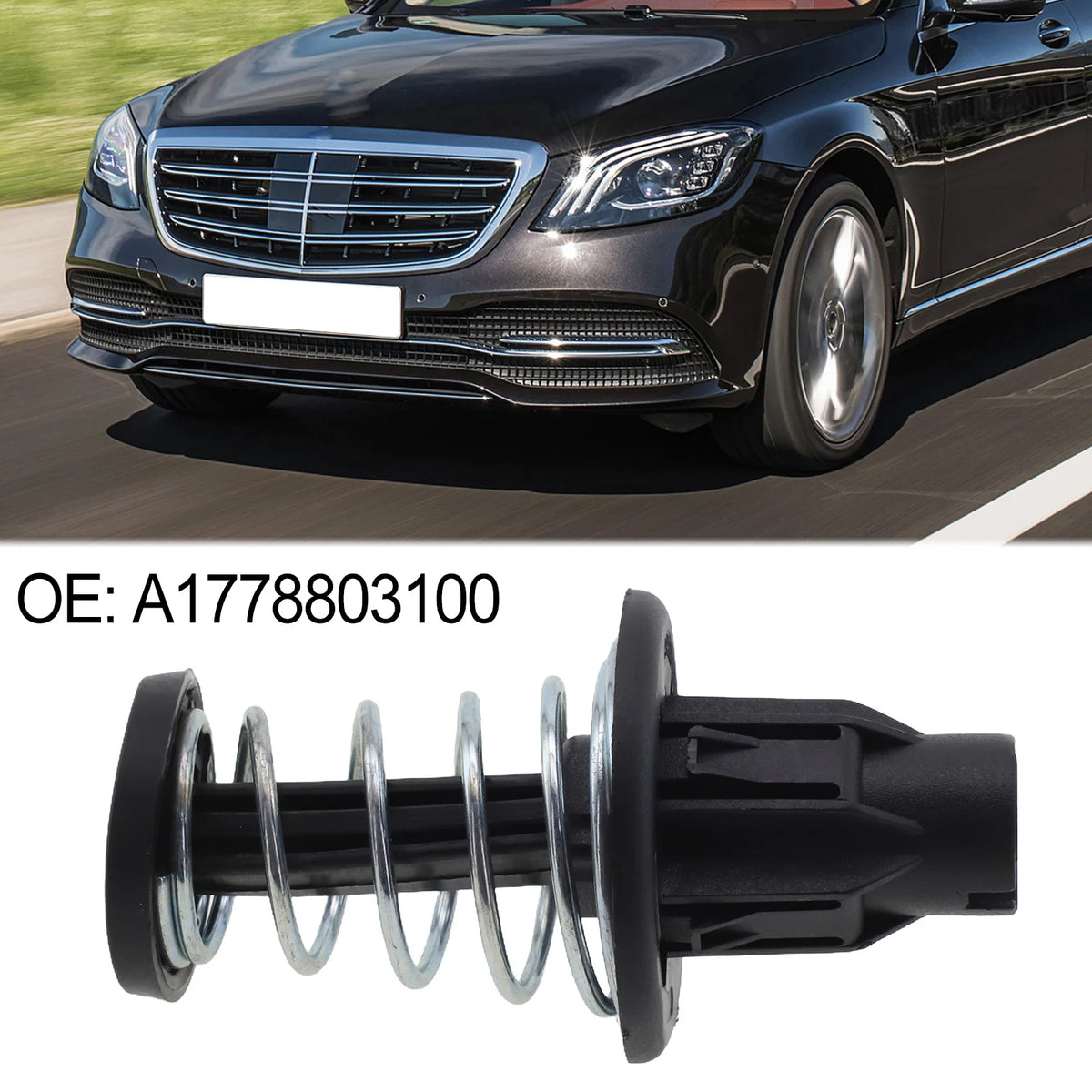 Practical Hood Spring Front Hood Spring A1778803100 For Mercedes Front Hood Spring Replacement Car Accessories None Quake
