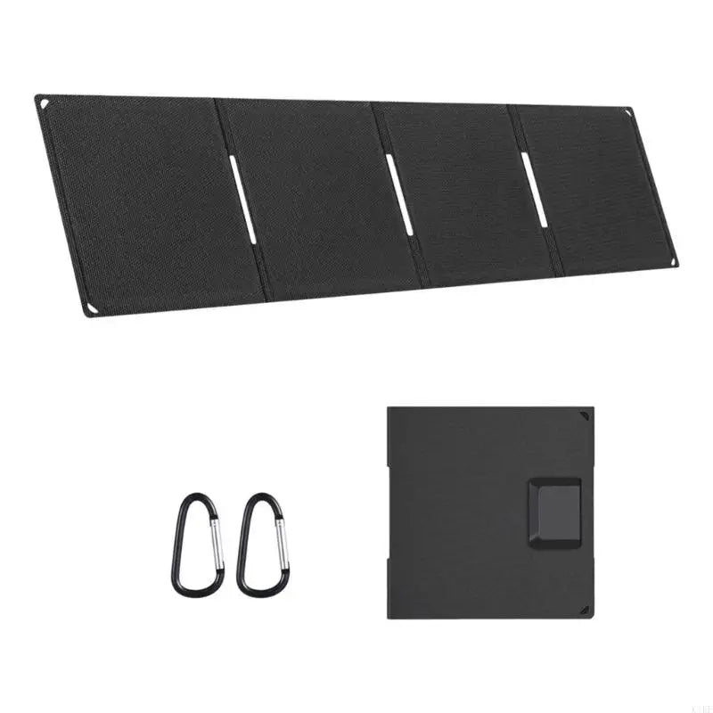 Foldable Solar Charging Panel 30W Portable USB C and USB A Energy Array for Phones Backup Batteries Camping Travel K1KF Quake