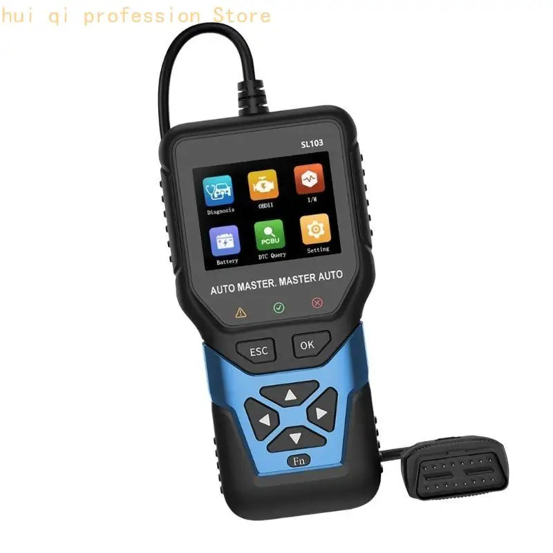 Advanced EOBD Reader Fault Code Rubber Live Variable Monitoring Dense Plan For DIY Car Repairs H8WE Quake