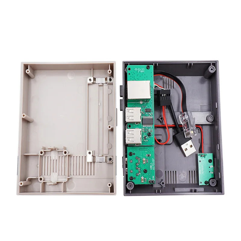 Nespi Case+Compatible with Raspberry Pi 1/2/3 Models B+Retrolag HDMI - Compatible+Compatible with Retropie Case+Fan Adapter Cabl Quake