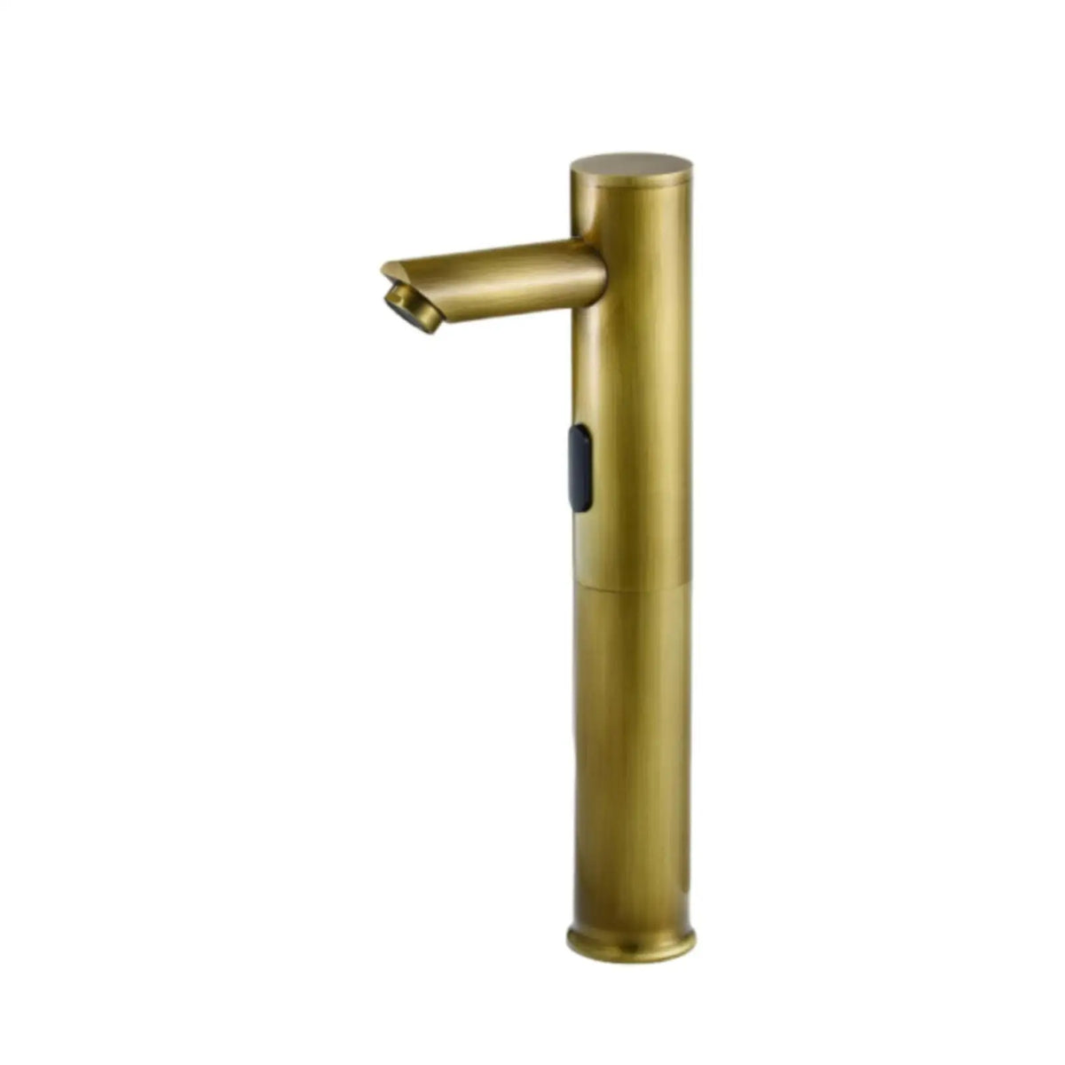 Automatic Kitchen Faucet Touchless Sensor Brass Brushed Gold Vintage Style Basin Mixer Tap for Bathroom Sink Hand Washing Quake