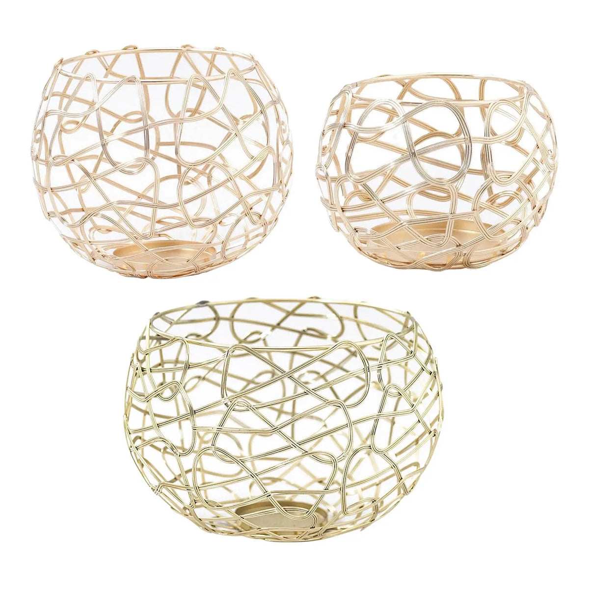 Iron Cone Candle Holder, Light Candle Holders, Pillar Candle Holders Quake