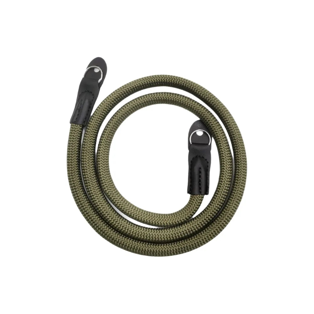 Adjustable Camera Shoulder Strap Durable Nylon Lanyard Security DSLR Camera Strap for Nikon Panasonic Leica Fujifilm Quake Green