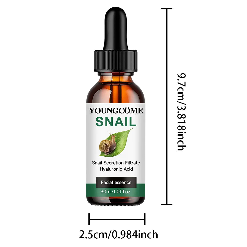 Snail Collagen Face Serum Skin Care Anti-aging Wrinkle Moisturizing Whitening Firming Skin Essence Shrink Pores Quake 30ml