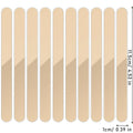 Reusable Clear Ice Cream Sticks Gold Acrylic Popsicle Sticks Cake Candy Desserts Tool for Wedding Party Decor Kitchen Supplies Quake Gold 50PCS