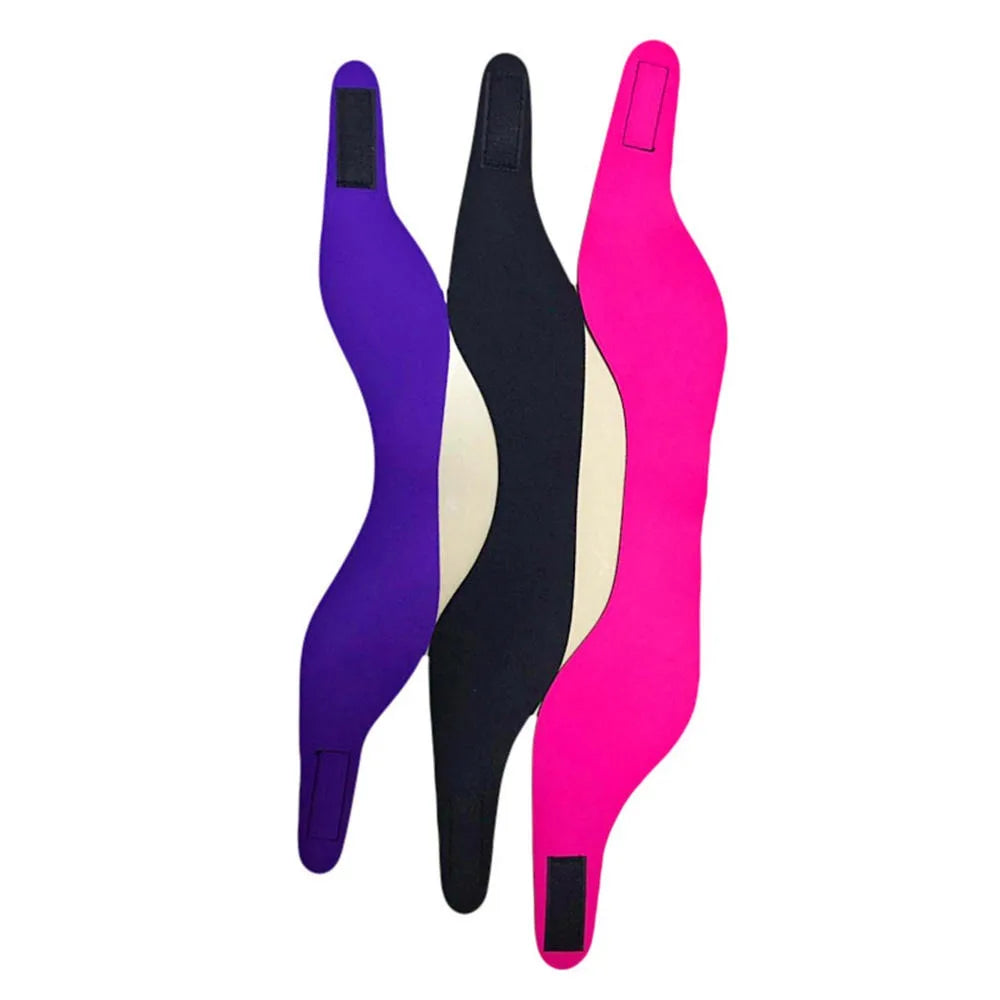 New Neoprene Swimming Ear Band Adjustable Multiple Colors Earplug Soft Waterproof Diving Headband Water Sports Quake