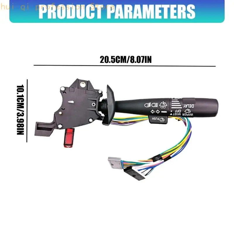 26083628 Wiring Harness Steering Column Control Assembly for Turn and Wiper Repair with ABS Housing and Service Replacement Unit Quake