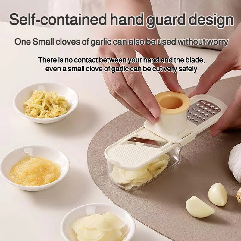 3-in-1 Multifunctional Ginger and Garlic Grinder Home Kitchen Slicer All Grinder Quake