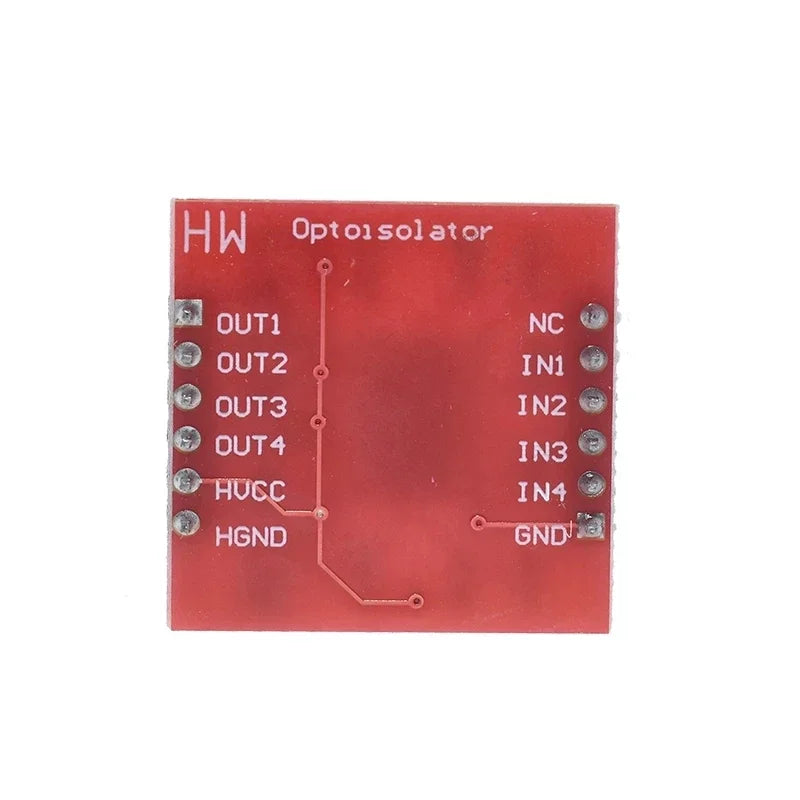 4 Channel Opto-isolator IC Module TLP281 4 Channel For Arduino Expansion Board High And Low Level Optocoupler Isolation Quake