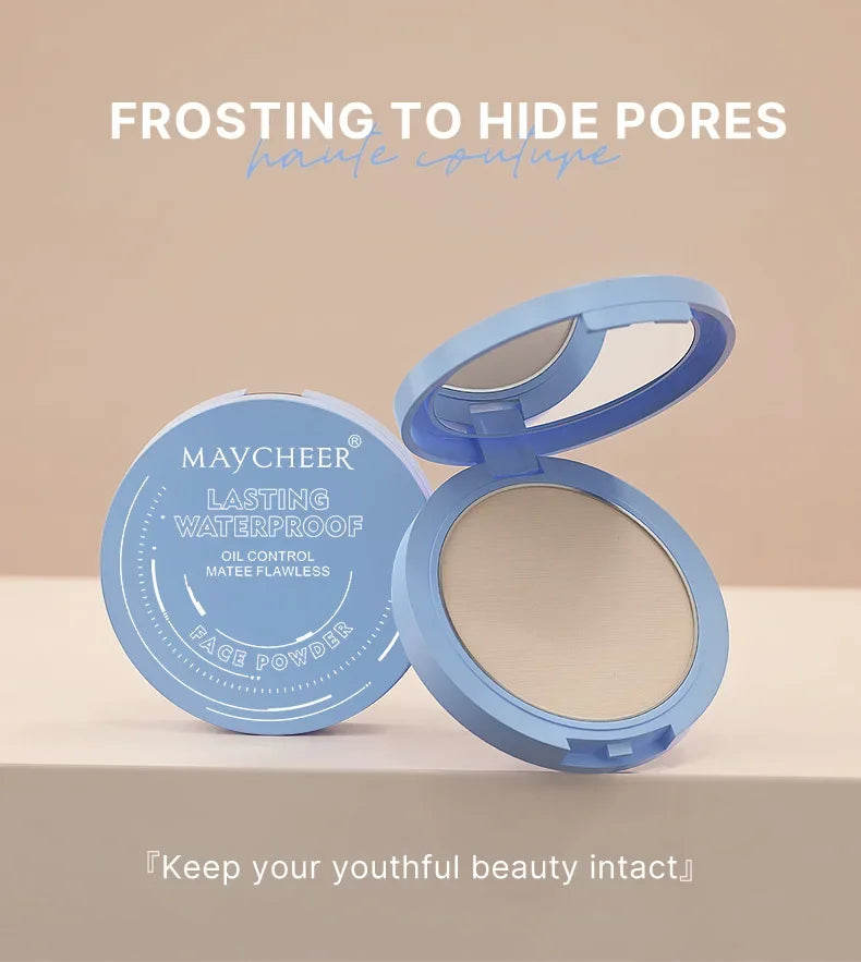 Silky Oil-Control Soft Powder Natural Long-Lasting Makeup Setting Concealer Waterproof Antioxidant Beauty Makeup Finishing Powde Quake