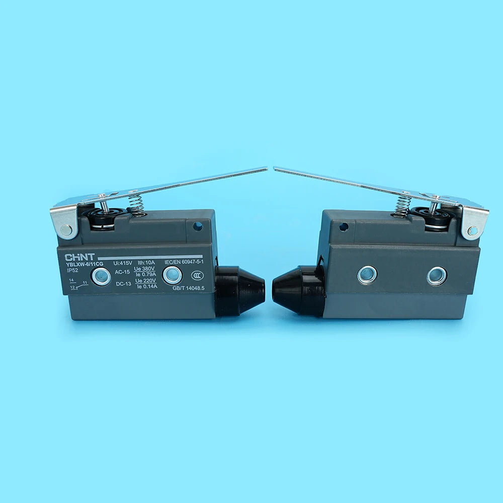 YBLXW‑6/11CG Micro Limit Switch SPDT 1NO1NC Hinge Lever Arm IP52 AC380V DC220V Mechanical Travel Position Control Switch Quake