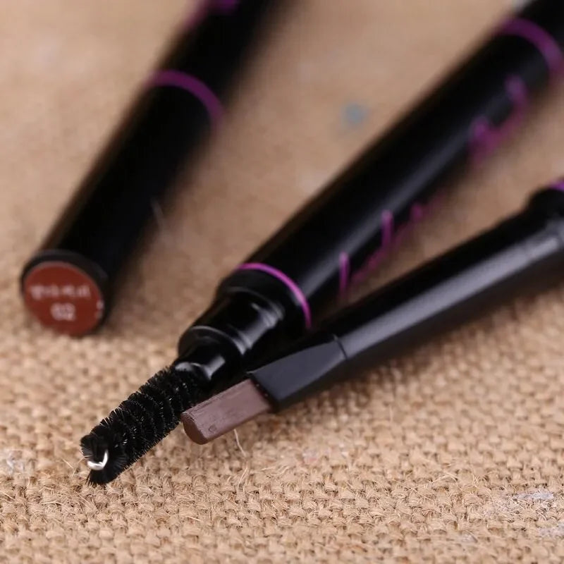 1 pcs Waterproof Eyebrow Pencil Women Lady Eye Brow Pen With Brush Beauty Make-Up Cosmetic Tools 5 Colors Quake