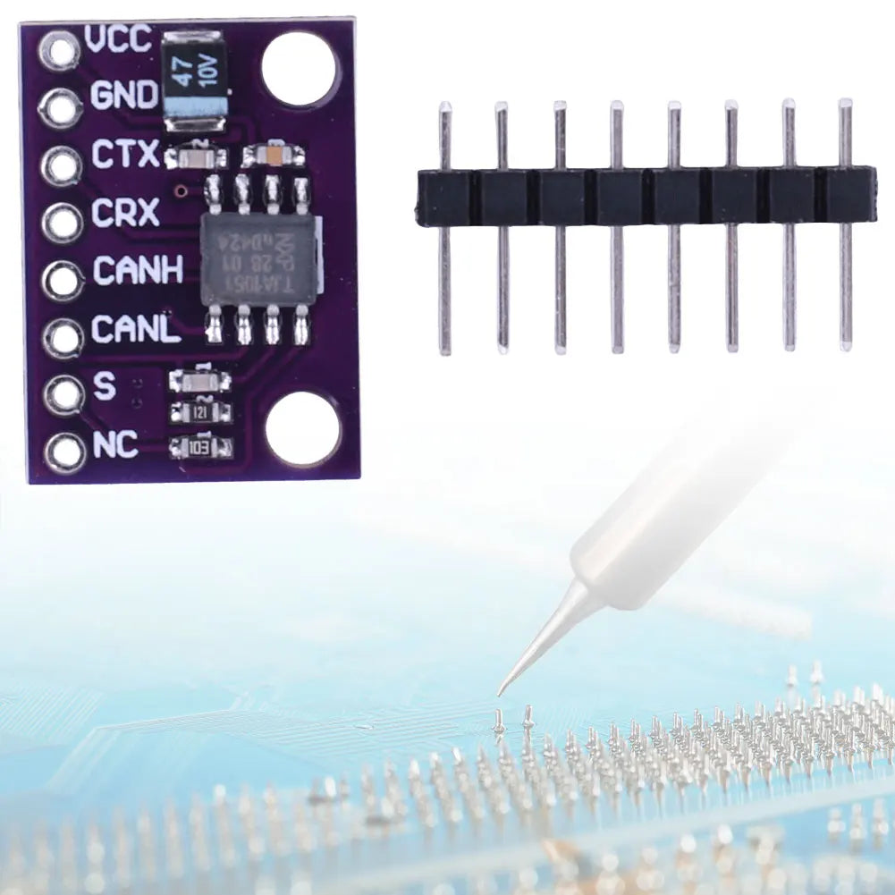 TJA1051T CAN Transceiver Module High Speed Transfer Rate CAN Transceiver Breakout Board Low Power Consumption CAN Network Module Quake