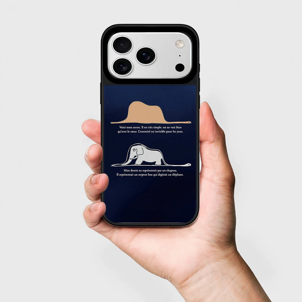 6090165 Mirror Surface Magnetic Phone Case Cover for IPhone 13 14 15 16 17 18 Pro Max Case Cartoon Quake
