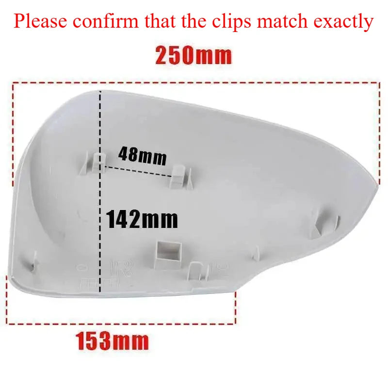 For Toyota Corolla 2014-2018 Car Replacement Rearview Side Mirror Cover Wing Cap Exterior Door Rear View Case Trim Black White Quake