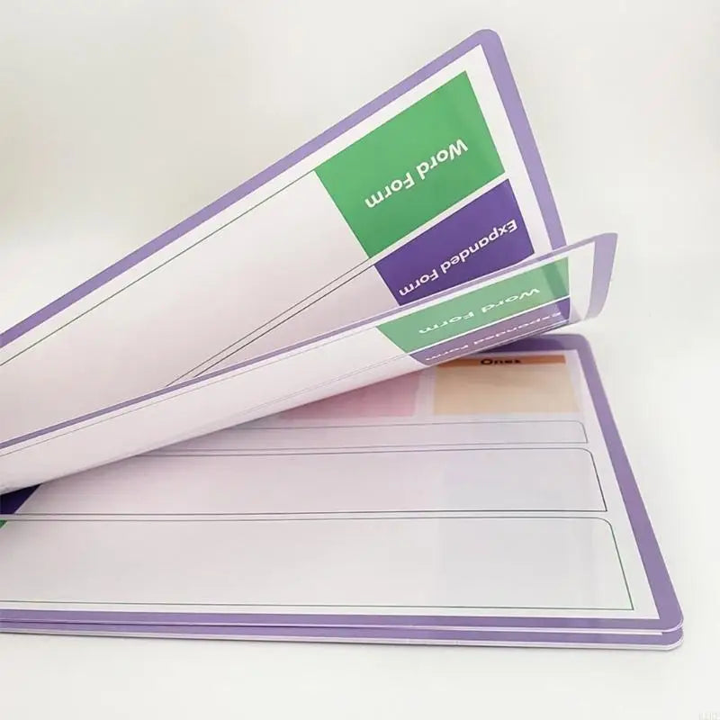 Place Value Practice Set for Students, Number Writing Learning Sheet with Standard Expanded Word Form Sections, 11.1 x 8.14 K1KF Quake