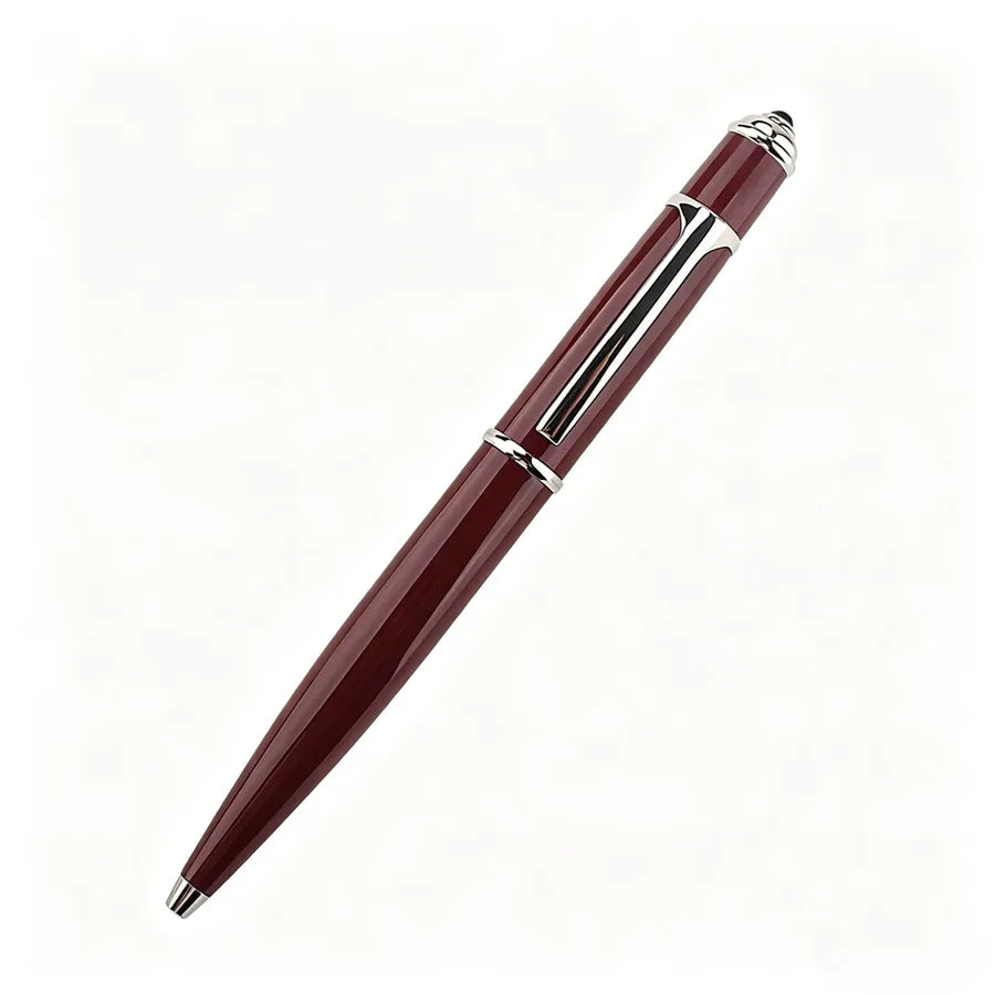 Retractable Metal Ballpoint Pen, Luxury Business Signature Pen, Smooth Writing Office Stationery,Ideal for School, Office, Quake 2015-2 Blue