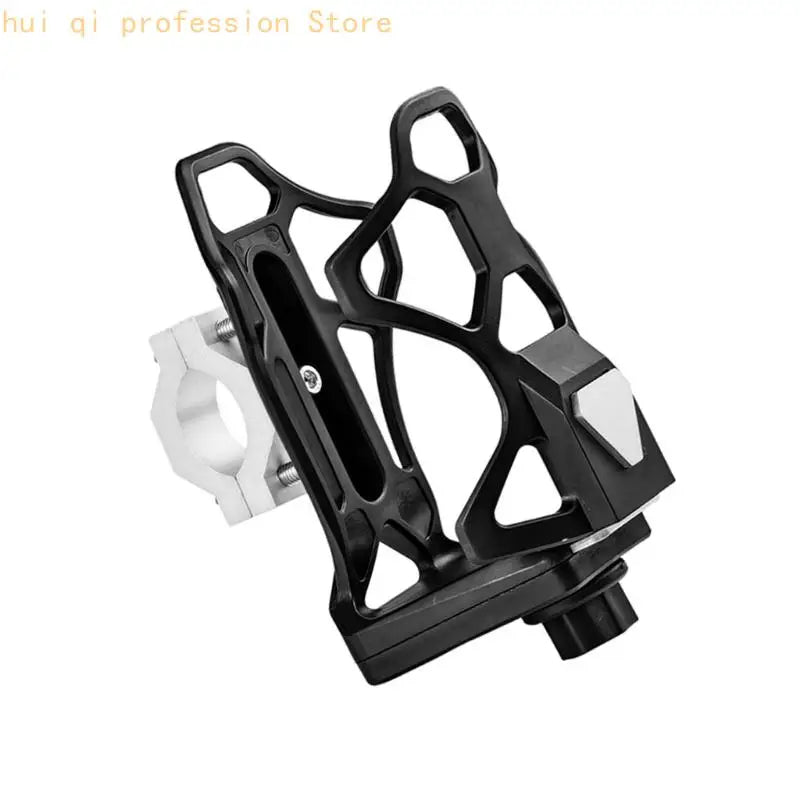 Universal Motorcycle Drink Holder Aluminum Adjustable Cup Mount Quick Installation No Tools Needed for Bike Handlebar H8WE Quake