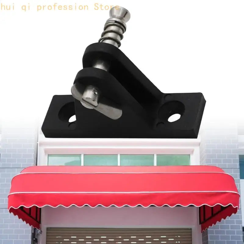Boat Shade Top Mounting Bracket Bimini Top Deck Hinge with Quick Release Pin and Screws for Marine Awning Repair H8WE Quake
