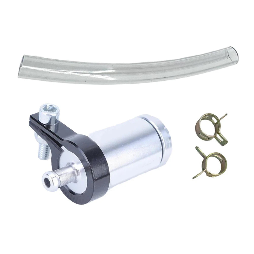 Black Hydraulic Brake Filter Compact Structure Cost-effective Solution High-strength Material Improves Fuel Efficiency Quake Silver