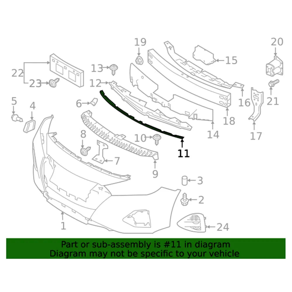 For Nissan Maxima 2016-2020 65820-4RA0B 658204RA0B 1x Car Replace Front Engine Hood Rubber Seal Strip Accessories Auto Parts Quake