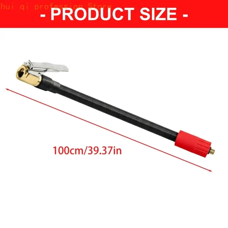 Air Pumps Extension Hose 100cm Cold Resistant Tube Ergonomic Tire Inflation Part H8WE Quake
